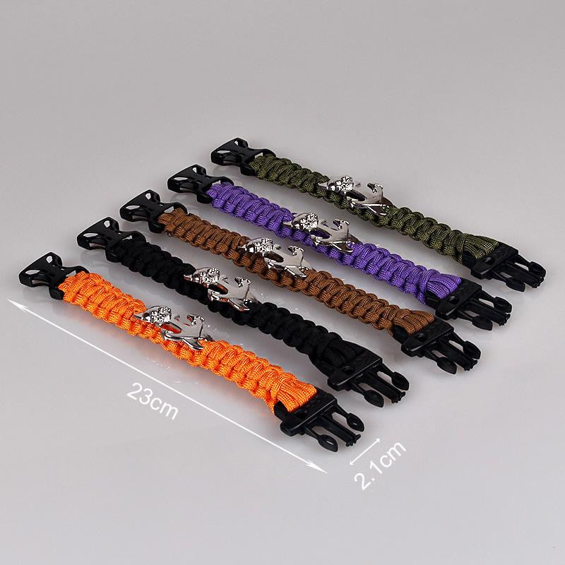 Climbing Rope Survival Paracord Bracelets