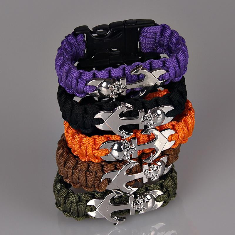 Climbing Rope Survival Paracord Bracelets