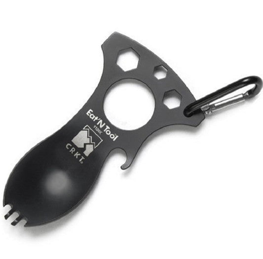 Cooking Pocket Bottle Opener Spork Spoon Screwdriver