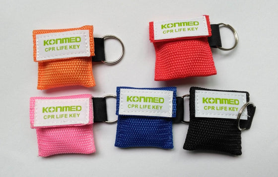 CPR Mask Keychains Outdoor Emergency