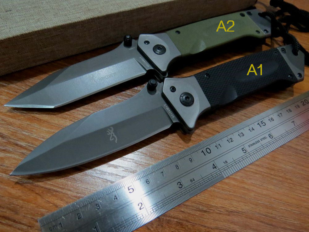 Custom DA35 Folding Tactical Survival Knife