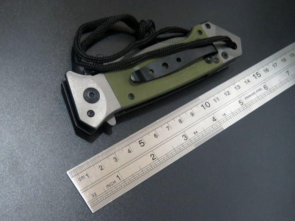 Custom DA35 Folding Tactical Survival Knife