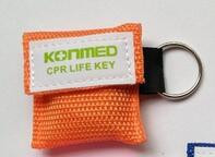 CPR Mask Keychains Outdoor Emergency