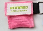 CPR Mask Keychains Outdoor Emergency