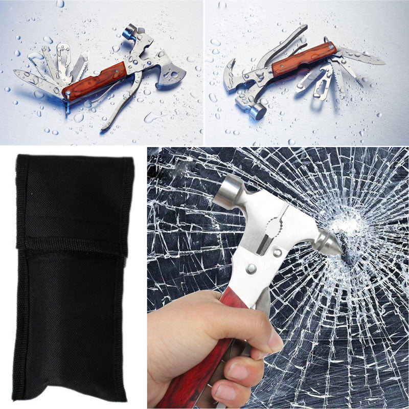 Multipurpose Hammer Outdoor Survival Tool