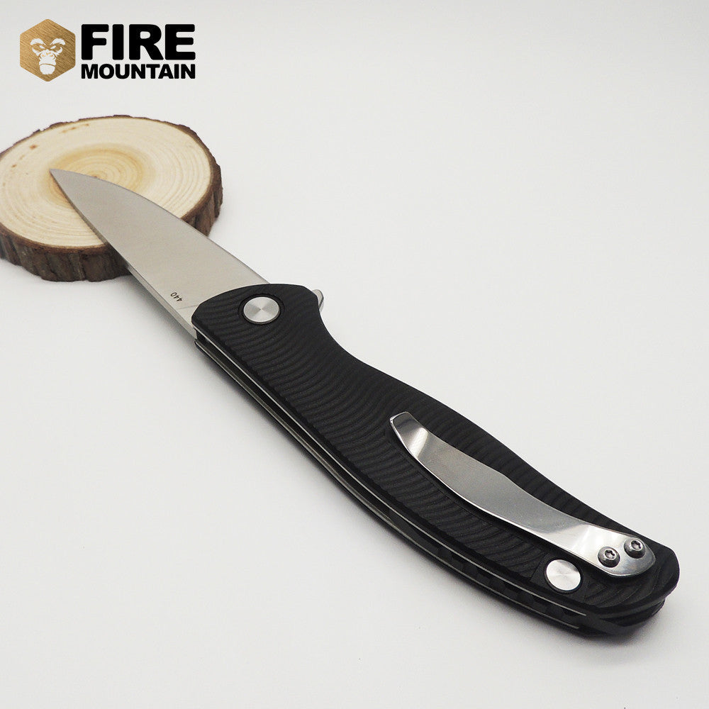 Tactical Folding Knife With 440 Blade