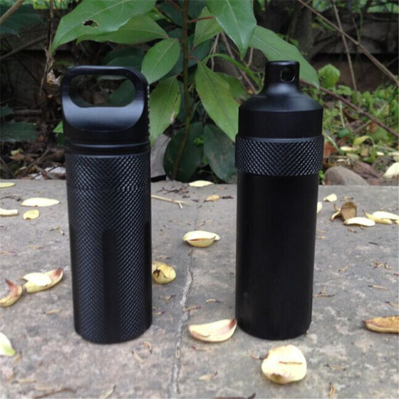 Aluminum Waterproof Bottle Outdoor Survival Kits