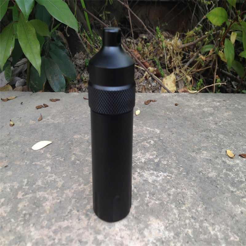 Aluminum Waterproof Bottle Outdoor Survival Kits