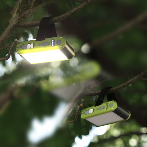 Camping Lantern Light Adjustable Power Bank USB