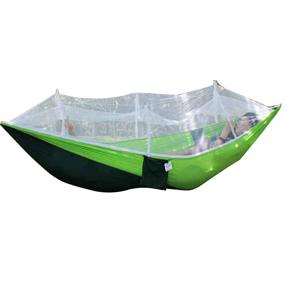 Fabric Camping Mosquito Hammock with Mosquito Net