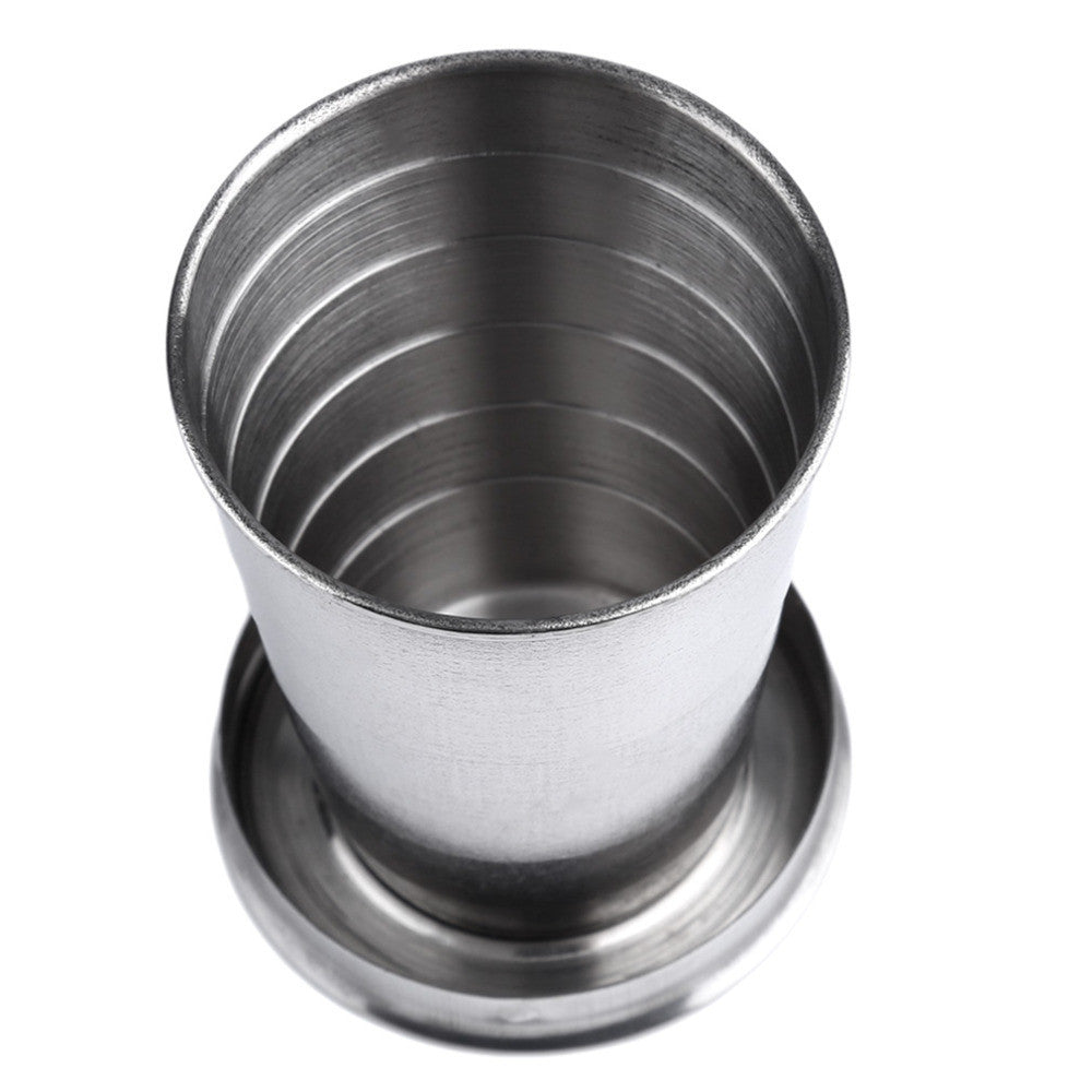 Stainless Steel Camping Folding Cup