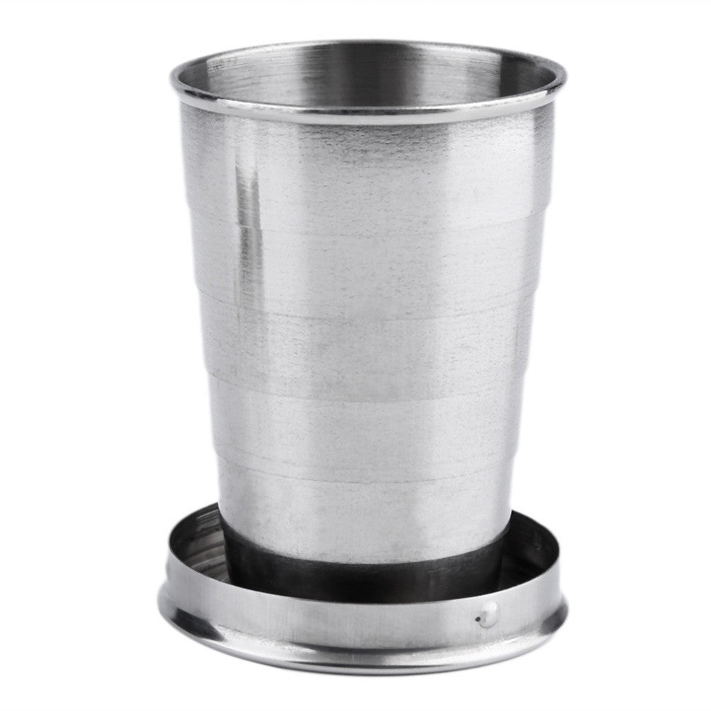 Stainless Steel Camping Folding Cup