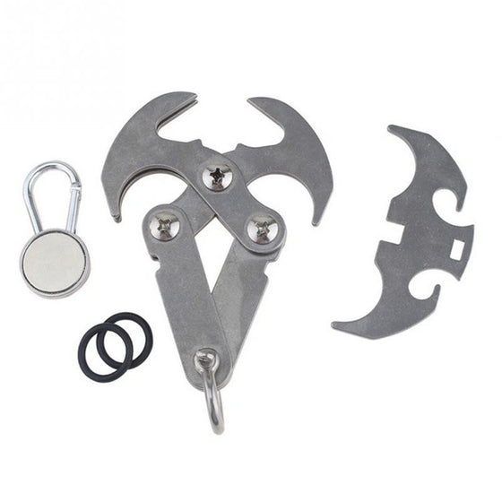 Magnetic Folding Grappling Hook