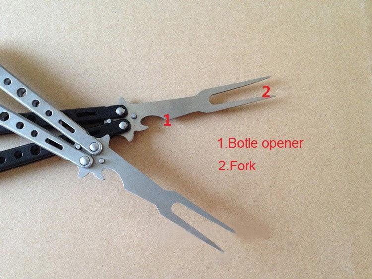 Barbecue Fork Cool Butterfly Knife