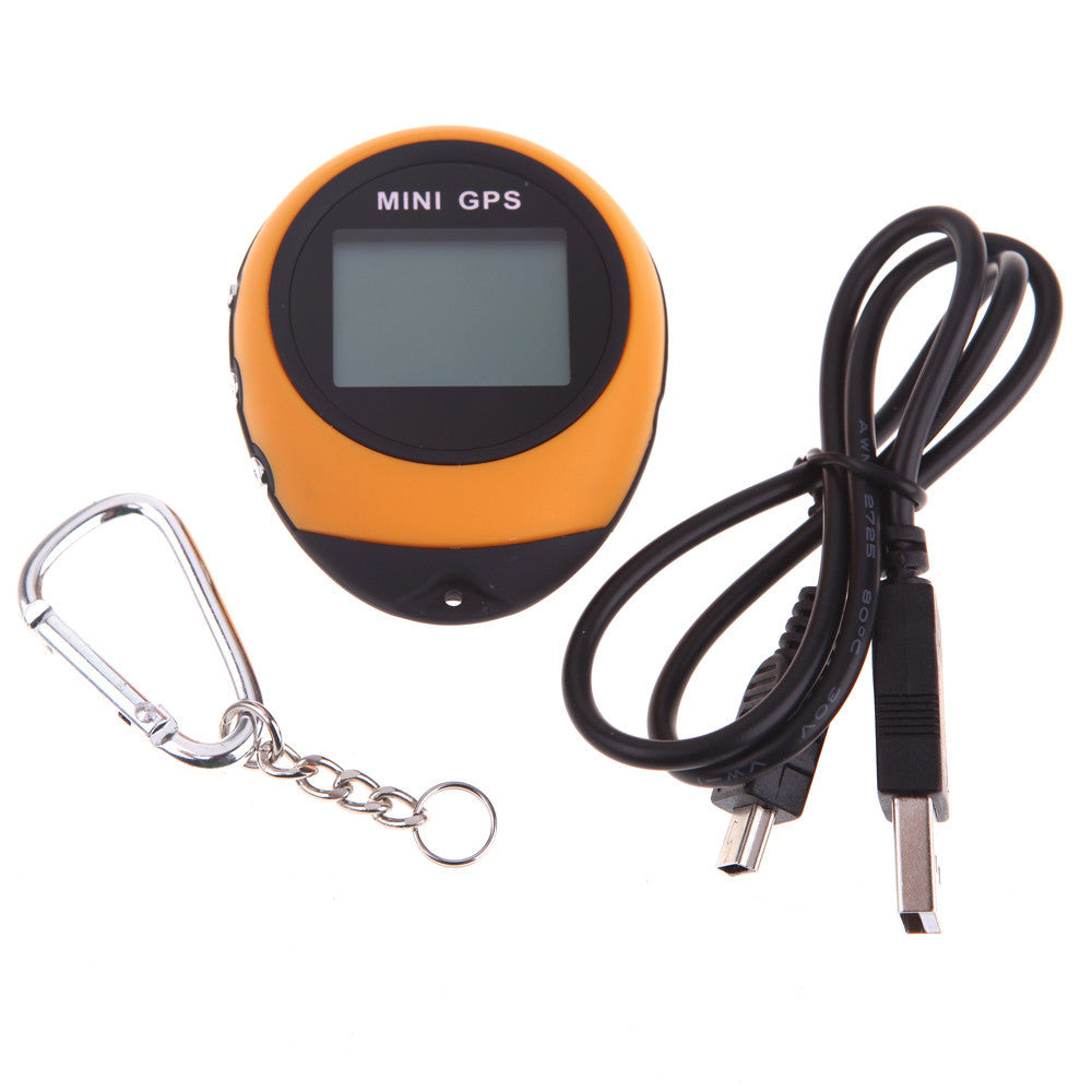 USB Rechargeable Location Tracker with Compass