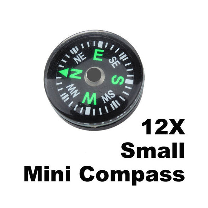 Small Mini Compasses for Paracord Bracelet