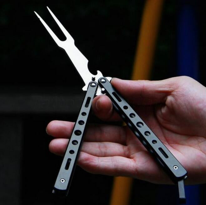 Barbecue Fork Cool Butterfly Knife